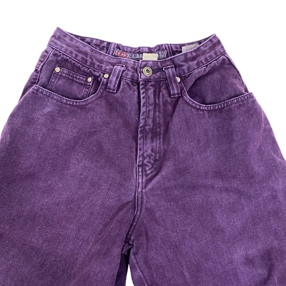 Vintage Union Bay Juniors Mom Jeans Tag Size 5 (23x27.5) Purple 90's Y2K - Picture 3 of 9